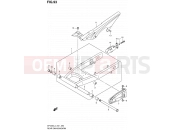 SUZUKI SFV650 L4 (2014) Gladius (E21) 93 - REAR SWINGINGARM