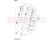 SUZUKI SFV650 L4 (2014) Gladius (E21) 76 - FRONT FORK DAMPER (SFV650UAL4 E21)