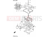 SUZUKI SFV650 L5 (2015) Gladius (E21) 105A - CYLINDER HEAD (REAR)