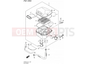 SUZUKI SFV650 L5 (2015) Gladius (E21) 155A - AIR CLEANER