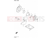 SUZUKI SFV650 L5 (2015) Gladius (E21) 170A - OIL PUMP