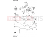 SUZUKI SFV650 L5 (2015) Gladius (E21) 187B - RADIATOR HOSE (SFV650AL5 E21)