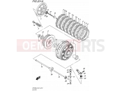 SUZUKI SFV650 L5 (2015) Gladius (E21) 201A - CLUTCH
