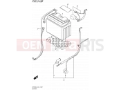 SUZUKI SFV650 L5 (2015) Gladius (E21) 310B - BATTERY (SFV650AL5 E21)