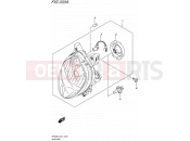 SUZUKI SFV650 L5 (2015) Gladius (E21) 333A - HEADLAMP
