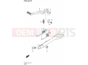 SUZUKI SFV650 L5 (2015) Gladius (E21) 407A - STAND