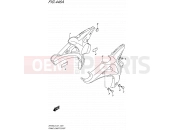 SUZUKI SFV650 L5 (2015) Gladius (E21) 446A - FRAME LOWER COVER
