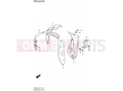 SUZUKI SFV650 L5 (2015) Gladius (E21) 447A - FRAME BODY COVER