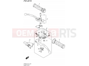 SUZUKI SFV650 L5 (2015) Gladius (E21) 467A - HANDLE LEVER