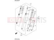 SUZUKI SFV650 L5 (2015) Gladius (E21) 521B - FRONT FORK DAMPER (SFV650AL5 E21)