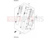 SUZUKI SFV650 L5 (2015) Gladius (E21) 521C - FRONT FORK DAMPER (SFV650UL5 E21)