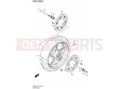 SUZUKI SFV650 L5 (2015) Gladius (E21) 530C - FRONT WHEEL (SFV650UL5 E21)