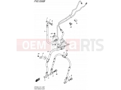 SUZUKI SFV650 L5 (2015) Gladius (E21) 536B - FRONT BRAKE HOSE (SFV650AL5 E21)