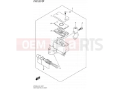 SUZUKI SFV650 L5 (2015) Gladius (E21) 537B - FRONT MASTER CYLINDER (SFV650AL5 E21)