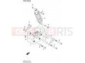 SUZUKI SFV650 L5 (2015) Gladius (E21) 543A - REAR CUSHION LEVER