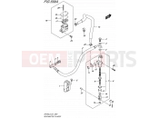 SUZUKI SFV650 L5 (2015) Gladius (E21) 558A - REAR MASTER CYLINDER (SFV650L5 E21)