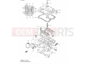 SUZUKI SFV650A L1 (2011) Gladius (E21) 3 - REAR CYLINDER HEAD