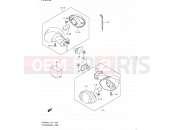 SUZUKI SFV650A L1 (2011) Gladius (E21) 49 - TURNSIGNAL LAMP