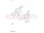 SUZUKI SFV650A L1 (2011) Gladius (E21) 74 - FRAME LOWER COVER