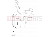 SUZUKI SFV650A L1 (2011) Gladius (E21) 90 - HANDLEBAR (SFV650L1 E24)
