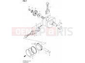 SUZUKI SFV650A L2 (2012) Gladius (E21) 7 - CRANKSHAFT