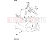 SUZUKI SFV650A L2 (2012) Gladius (E21) 19 - RADIATOR HOSE