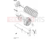 SUZUKI SFV650A L2 (2012) Gladius (E21) 20 - CLUTCH