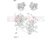 SUZUKI SFV650A L3 (2013) Gladius (E21) 5 - CRANKCASE