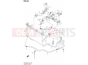 SUZUKI SFV650A L3 (2013) Gladius (E21) 34 - RADIATOR HOSE