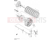 SUZUKI SFV650A L3 (2013) Gladius (E21) 35 - CLUTCH