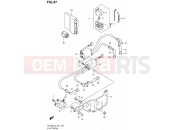 SUZUKI SFV650A L3 (2013) Gladius (E21) 47 - ELECTRICAL (SFV650L3 E24)