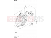 SUZUKI SFV650A L3 (2013) Gladius (E21) 60 - HEADLAMP (SFV650UL3 E21)