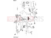 SUZUKI SFV650A L3 (2013) Gladius (E21) 77 - WIRING HARNESS (SFV650L3 E24)