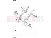 SUZUKI SFV650A L3 (2013) Gladius (E21) 90 - FOOTREST