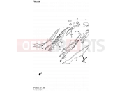 SUZUKI SFV650A L3 (2013) Gladius (E21) 99 - FRAME COVER (SFV650L3 E24)