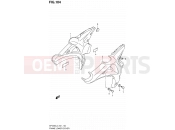 SUZUKI SFV650A L3 (2013) Gladius (E21) 104 - FRAME LOWER COVER