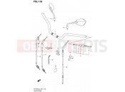 SUZUKI SFV650A L3 (2013) Gladius (E21) 118 - HANDLEBAR (SFV650AL3 E21)
