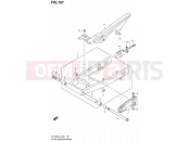 SUZUKI SFV650A L3 (2013) Gladius (E21) 167 - REAR SWINGINGARM