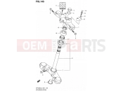 SUZUKI SFV650A L3 (2013) Gladius (E21) 145 - STEERING STEM