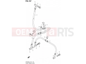 SUZUKI SFV650A L3 (2013) Gladius (E21) 157 - FRONT BRAKE HOSE (SFV650UL3 E21)