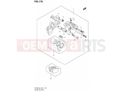 SUZUKI SFV650A L3 (2013) Gladius (E21) 176 - REAR CALIPER (SFV650L3 E24)