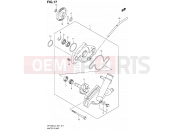 SUZUKI SFV650A L4 (2014) Gladius (E21) 17 - WATER PUMP