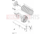 SUZUKI SFV650A L4 (2014) Gladius (E21) 23 - CLUTCH