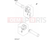 SUZUKI SFV650A L4 (2014) Gladius (E21) 47 - HANDLE SWITCH