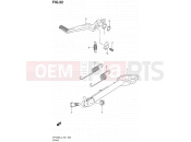 SUZUKI SFV650A L4 (2014) Gladius (E21) 52 - STAND