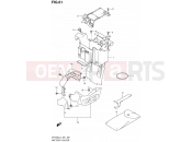 SUZUKI SFV650A L4 (2014) Gladius (E21) 61 - BATTERY HOLDER (SFV650AL4 E21)