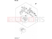 SUZUKI SFV650A L4 (2014) Gladius (E21) 103 - REAR CALIPER (SFV650L4 E21)