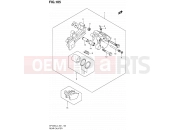 SUZUKI SFV650A L4 (2014) Gladius (E21) 105 - REAR CALIPER (SFV650AL4 E21)