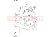 SUZUKI SFV650A L5 (2015) Gladius (E21) 187A - RADIATOR HOSE (SFV650L5 E21)