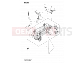 SUZUKI SFV650U L0 (2010) Gladius (E19) 11 - THROTTLE BODY